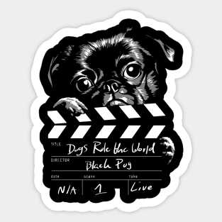 Dogs Rule the World Sticker